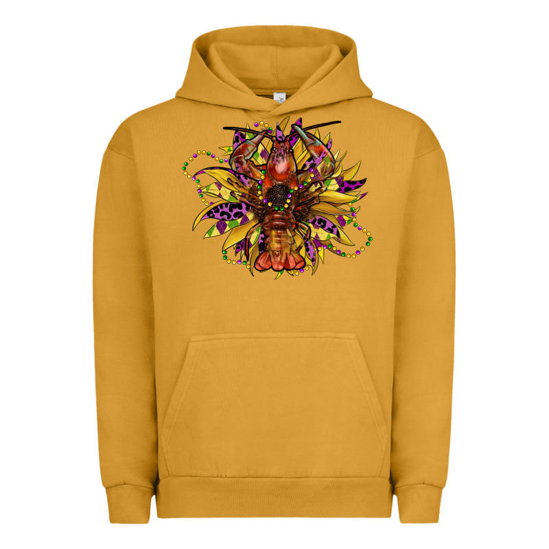 Mardi Gras Sunflower Urban Hoodie by CowGirlArtShop | Teevron