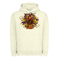 Pigment Pistachio mardi gras sunflower Urban Hoodie - CowGirlArtShop