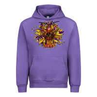 Tulip mardi gras sunflower Urban Hoodie - CowGirlArtShop