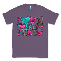 Lavender love like jesus valentine's day Classic Tee - AdoDesignShop