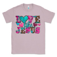 Lilac love like jesus valentine's day Classic Tee - AdoDesignShop