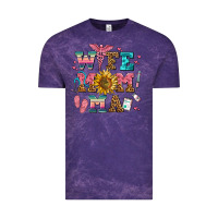 Cloud Purple wife mom ma Vintage Tee - AdoDesignShop