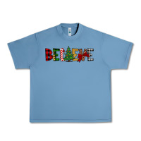 Pebble Blue believe Urban Heavy Tee - JahusDesignShop