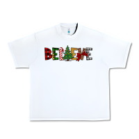 White believe Urban Heavy Tee - JahusDesignShop