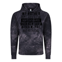 Cloud Black my mother black Vintage Hoodie - RacoonDesign