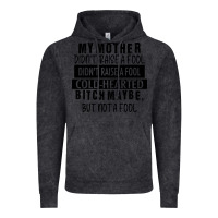 My Mother Black Vintage Hoodie | Teevron