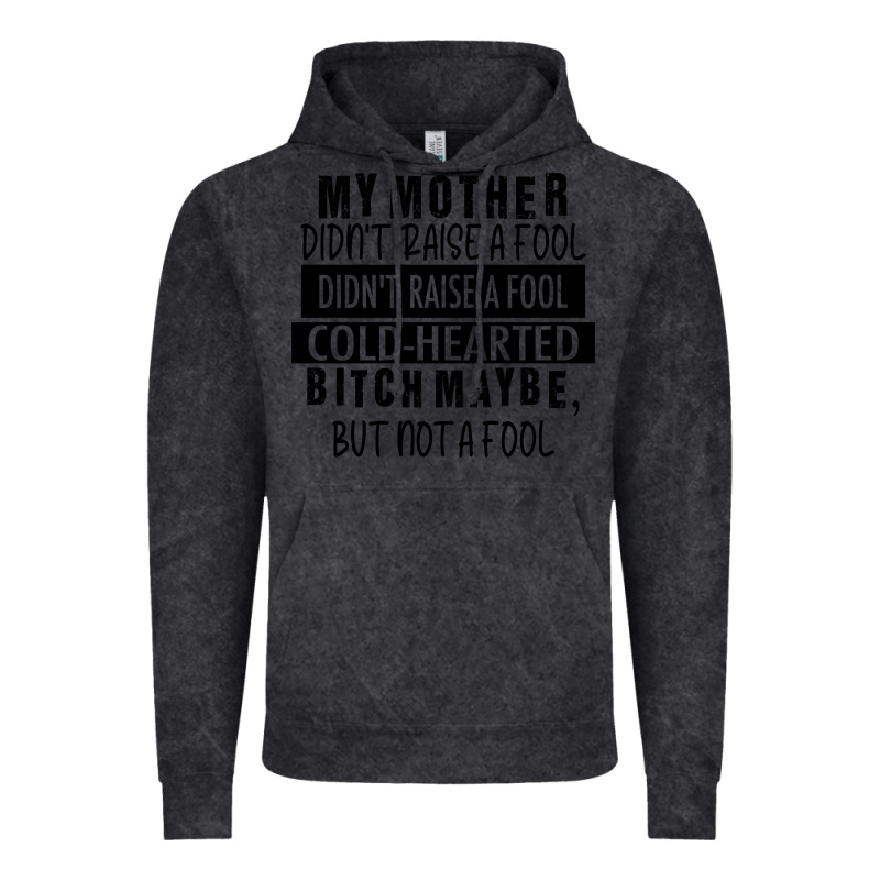 My Mother Black Vintage Hoodie by RacoonDesign | Teevron