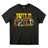 Asphalt Western wild child Heavy Core Tee - texasbilliewilder