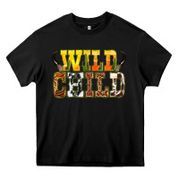 Black Western wild child Heavy Core Tee - texasbilliewilder