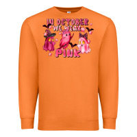 Carrot in october we wear pink Premium Sweatshirt - LillyAllenDesigns