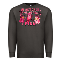 Smoke in october we wear pink Premium Sweatshirt - LillyAllenDesigns