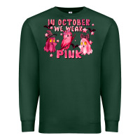 Sports Green in october we wear pink Premium Sweatshirt - LillyAllenDesigns