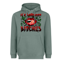 Sage it's halloween bitches Heavyweight Hoodie - BundleAndBundleShop