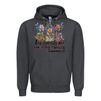 Smoke his mercies are new every morning Zipper Hoodie - MaliasSmallBusiness