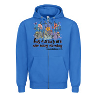 True Royal his mercies are new every morning Zipper Hoodie - MaliasSmallBusiness