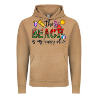 The Beach Is My Happy Place Vintage Hoodie | Teevron