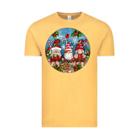 Vintage Mustard christmas gnomes ornament Vintage Tee - Artiststas