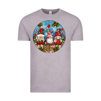 Vintage Zinc christmas gnomes ornament Vintage Tee - Artiststas