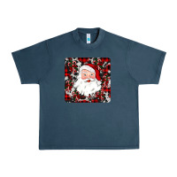 Midnight Navy santa christmas coaster Urban Heavy Tee - JahusDesignShop
