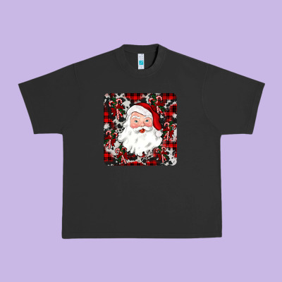 Santa Christmas Coaster Urban Heavy Tee Designed By Jahusdesignshop