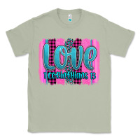 Matcha love corinthians 13 valentine's day brushstroke Classic Tee - AdoDesignShop