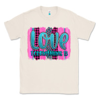 Natural love corinthians 13 valentine's day brushstroke Classic Tee - AdoDesignShop