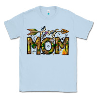 Dusty Blue Boy Mom Classic Tee - CowhideDigitalArt