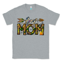 Heather Grey Boy Mom Classic Tee - CowhideDigitalArt
