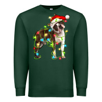 Sports Green christmas chocolate boston terrier Premium Sweatshirt - LillyAllenDesigns