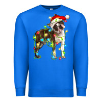 True Royal christmas chocolate boston terrier Premium Sweatshirt - LillyAllenDesigns