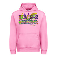 Fuchsia Pink mardi gras teacher assistant Urban Hoodie - CowGirlArtShop