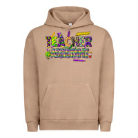 Pigment Burro mardi gras teacher assistant Urban Hoodie - CowGirlArtShop