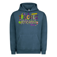 Pigment Midnight Navy mardi gras teacher assistant Urban Hoodie - CowGirlArtShop