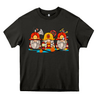 Asphalt firefighter gnomes Heavy Core Tee - Zillion Design Studio