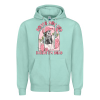 Seafoam roses are red inside i'm dead Zipper Hoodie - MaliasSmallBusiness