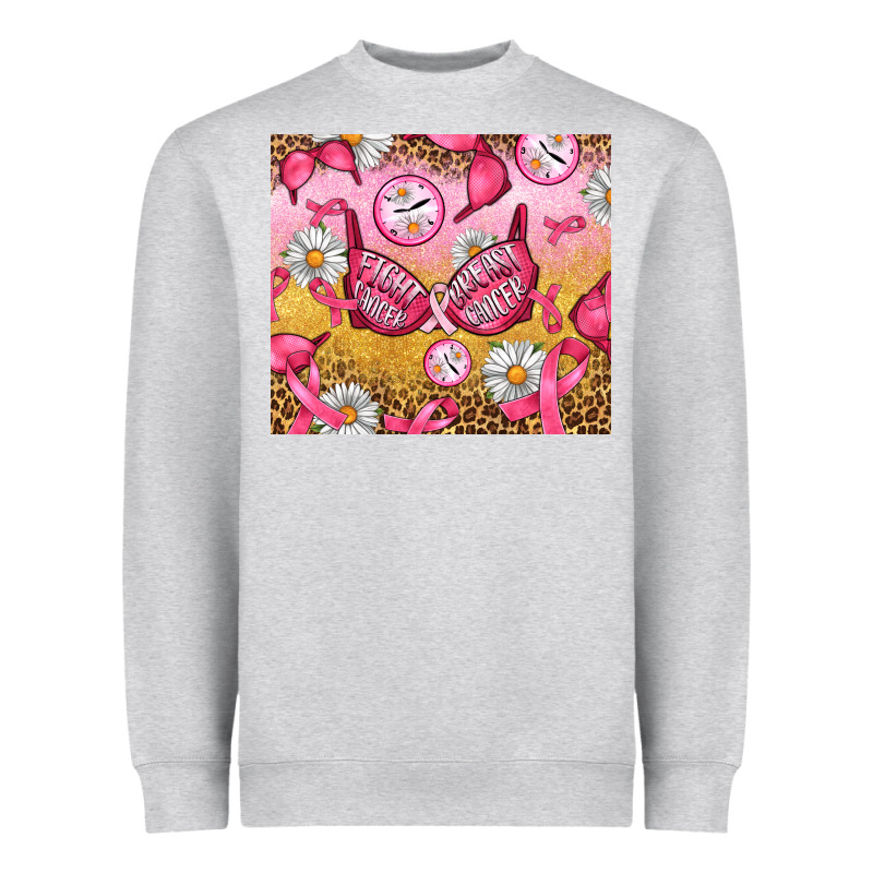 Hour Breast Cancer Bra Heavyweight Sweatshirt by Artiststas | Teevron