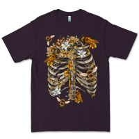 Plum Flower rib cage bees Premium Tee - RanaPortraitStore