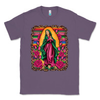 Lavender our lady of guadalupe serape background Classic Tee - Artiststas