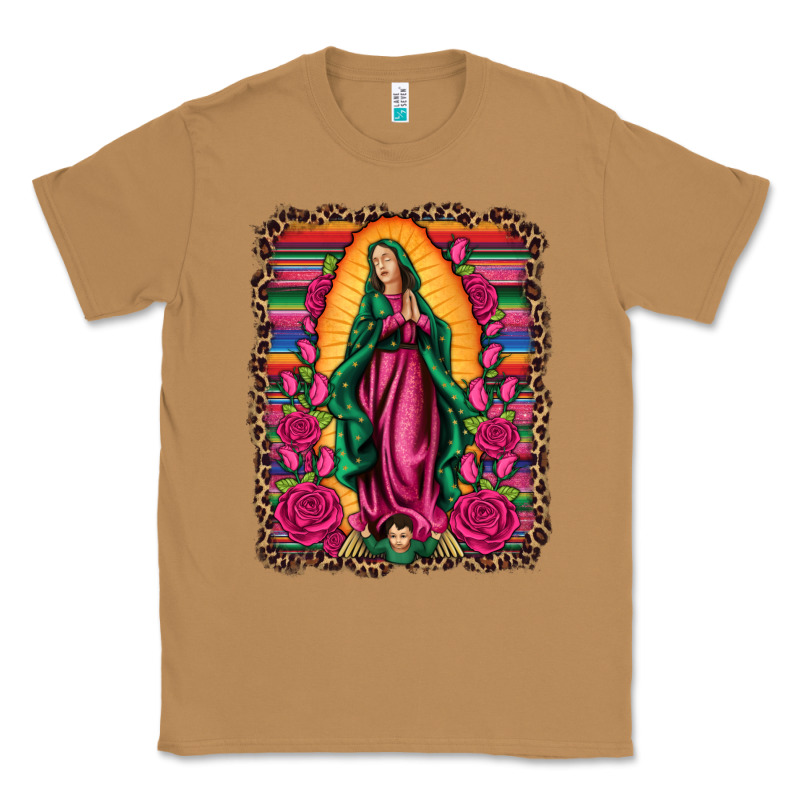Our Lady Of Guadalupe Serape Background Classic Tee by Artiststas | Teevron