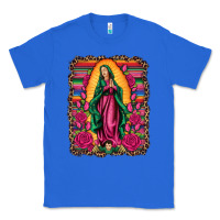 True Royal our lady of guadalupe serape background Classic Tee - Artiststas