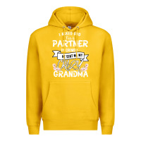 Lemon I Asked God For a Partner In Crime He Sent Me My Crazy Grandma Premium Hoodie - Bettercallsaul