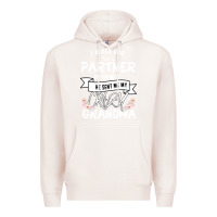 Pale Pink I Asked God For a Partner In Crime He Sent Me My Crazy Grandma Premium Hoodie - Bettercallsaul