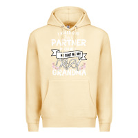 Pina Colada I Asked God For a Partner In Crime He Sent Me My Crazy Grandma Premium Hoodie - Bettercallsaul