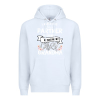 White I Asked God For a Partner In Crime He Sent Me My Crazy Grandma Premium Hoodie - Bettercallsaul