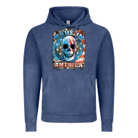 Vintage Denim made in america skull Vintage Hoodie - JahusDesignShop