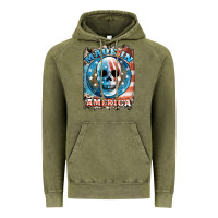 Vintage Olive made in america skull Vintage Hoodie - JahusDesignShop