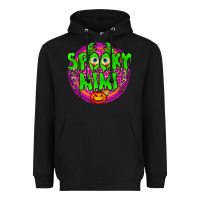 Black spooky mimi Heavyweight Hoodie - BundleAndBundleShop