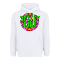White spooky mimi Heavyweight Hoodie - BundleAndBundleShop
