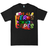 Black not all heros wear capes Premium Tee - Zillion Design Studio