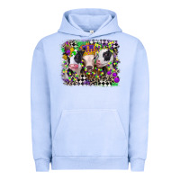 Pigment Grape Ice mardi gras heifers Urban Hoodie - CowGirlArtShop